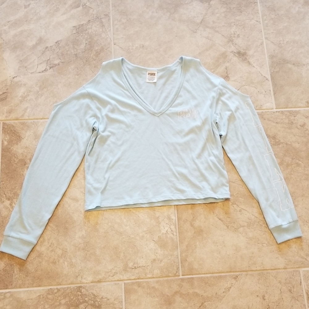 VS PINK Cold Shoulder Shirt Size X-Small